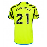 Arsenal Fabio Vieira #21 Auswärtstrikot 2023-24 Kurzarm